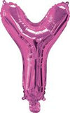 Pink "A"-"Z" Alphabet/Letters 35cm Foil Balloons Air Filled Only