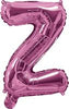 Pink "A"-"Z" Alphabet/Letters 35cm Foil Balloons Air Filled Only