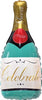 Celebrate Champagne Bottle 105cm Foil Balloon