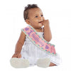 1st Birthday Girl Pink Satin Sash