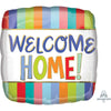 Welcome Home Stripes 45cm Standard Foil Balloon