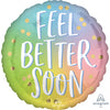 Feel Better Soon Round 45cm Standard Foil Balloon
