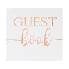 Ginger Ray Rose Gold Wedding Guest Book