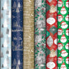 Christmas Foit Print Gift Wrapping Roll 3m x70cm