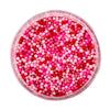 LOVE ME BLENDER Valentine's Day Nonpareils Edible Food Sprinkles  - BY SPRINKS 65g