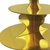 3 Tiers Gold Cardboard Cupcake Stand