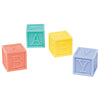 Pastel Rainbow Plastic Baby Blocks