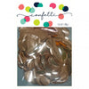 Metallic Rose Gold 2cm Foil Confetti 28g