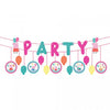 Peppa Pig Confetti Party Glittered Ribbon Banner Kit