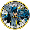 Justice League Heroes Batman Theme 23cm Round Paper Plates