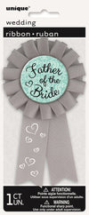 Father Of The Bride Award Ribbon Badge