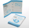 Blue Umbrellaphant Baby Shower Thank You Cards- 8PK