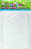 Large Clear Cello Bags 6Pk 50.8CM H X 40.6CM W (20" X 16")