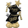 Congrats to You Graduation Hats Foil Balloon Anagram