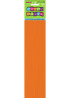 Crepe Paper - Pumpkin Orange - 50.8cm X 1.83m (20" X 72")