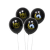 Eid Mubarak Black and Gold 30cm Latex Balloons 6pk