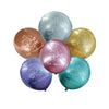 Eid Mubarak Reflex 30cm Latex Balloons 12pk
