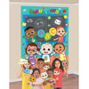 CoComelon Party Backdrop Decoration Scene Setter With Photo Props
