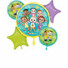 Cocomelon Theme  Foil Balloons Bouquet Kit Party Decoration