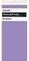 Lavender Tissue Paper Sheets 10Pk