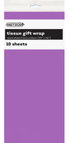 Purple Tissue Paper Sheets 10Pk
