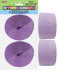 Crepe Streamers 2pk- Lanvender