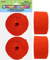 Crepe Streamers 2pk- Orange