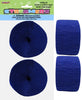 Crepe Streamers 2pk-Navy Blue