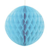 Blue Honeycomb Ball Decoration 20cm  (8")