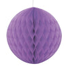 Purple Honeycomb Ball Decoration 20cm  (8")