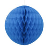 Royal Blue Honeycomb Ball Decoration 20cm  (8")