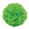 Green Hanging Decorative Puff Ball Decor 40cm (16")