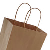 15x8x21cm Kraft  Brown Paper Gift Bag Pack of 4