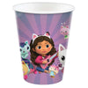 Gabby's Dollhouse Paper Cups 266ml 8PK