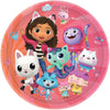 Large Gabby's Dollhouse Plates 8Pack
