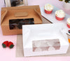 6 Holes CupCake Box With Handles