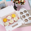 6 Holes CupCake Box With Handles