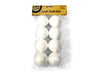 6CM Polystyrene Foam Balls 8PK