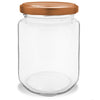 150ml  Rose Gold Lid Verona Glass Jar