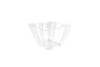 Mini Dish Wave Dessert Cups or  Sauce Containers 10pk