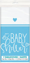 Baby Shower Blue Boy Plastic Tablecover