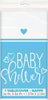 Blue Baby Shower Plastic Tablecloth / Tablecover