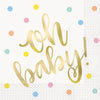 Oh Baby Large Paper Napkins 16pk