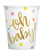Oh Baby Paper Cups 8PK