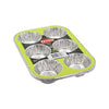 3PCS 28X19CM Foil Muffin Baking Tray