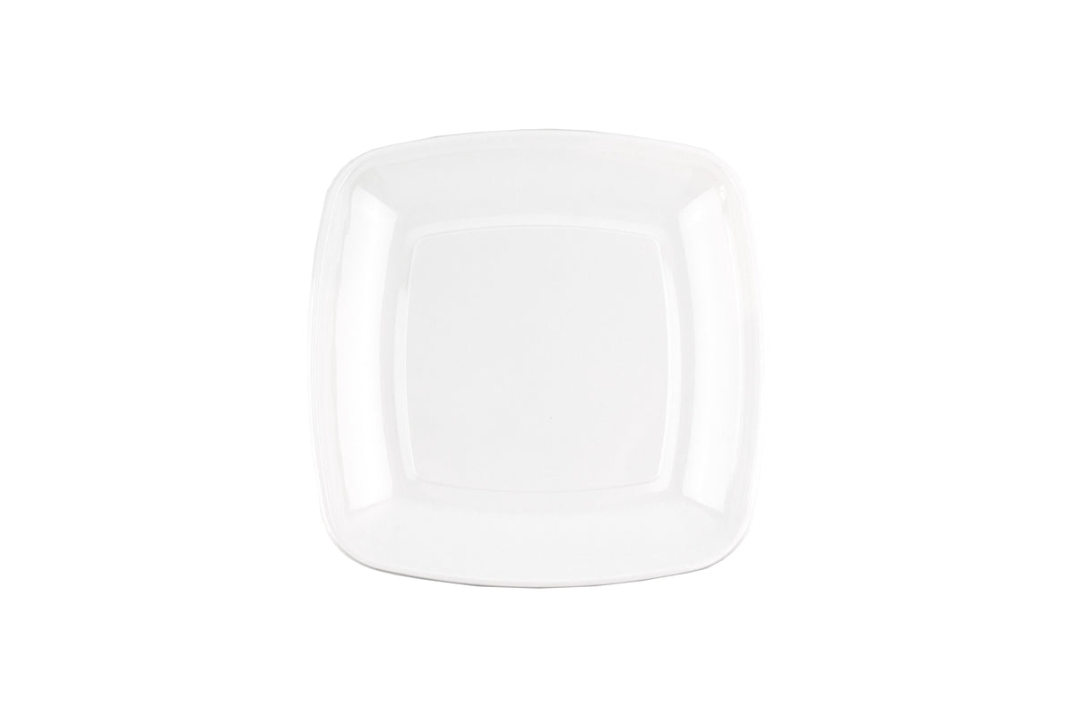 30.5*30.5cm Square White Platter / Tray 2PK Top Party Supplies