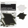 Graduation 6 Mini Glitter Cutouts Party Decorations Pack of 6