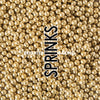 CACHOUS VINTAGE GOLD 4MM SPRINKLES - BY SPRINKS 85g