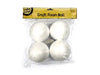 9CM Foam Polystyrene Balls Pack of 4