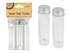 10x2.6cm 2PK 40ml Screw Top Glass Bottles